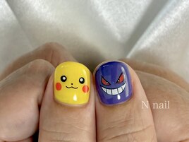 推しモンスターネイル♪