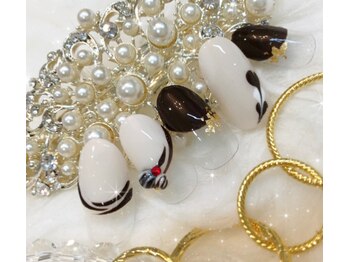 ネイルサロン リベルテ(Nailsalon LIBERTE)/バレンタインネイル