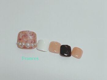フランセス(Frances)/フット スポンジアート