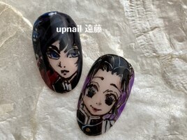 キャラクターネイル　鬼滅の刃