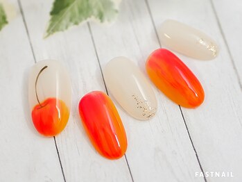 ファストネイル ロコ 志免店(FASTNAIL LOCO)/桃ネイル→写真番号:11743