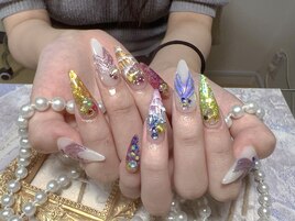 貝殻ネイル