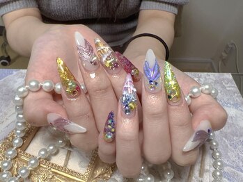 モアネイル 新宿/貝殻ネイル