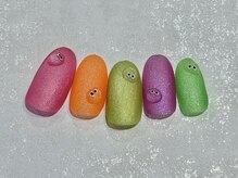 ネイルサロン ロゼプリュム/カラフルネイル