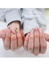 ネイル デザイン グレイス(Grace)/Valentine