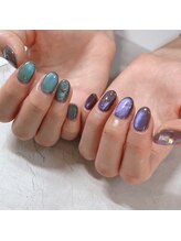 ブラン(blanc)/マグネットアシメネイル