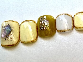 カナ(kana愛)/フットネイル