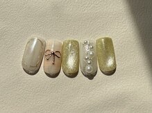 テテオネイル(tete'o nail)/定額nuance design 
