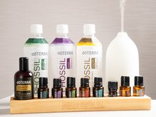 お好きなアロマオイルをお選びいただけます。