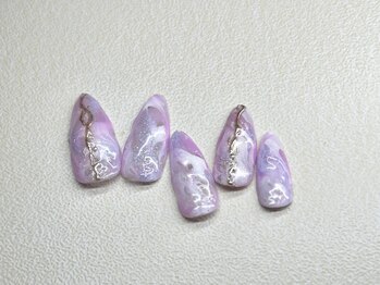 ネイルサロン リベラ(Libera)/2026冬ネイル【ニュアンス】