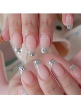 ニューネイル 池袋(NEW NAIL)/ガラスフレンチ