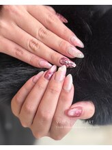 シームリーネイル(Seemly Nail)/定額◆ハートチークネイル