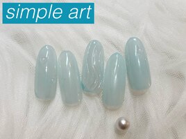 【定額】シンプルアート