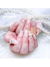 ちゅるんミルキーピンク×パール