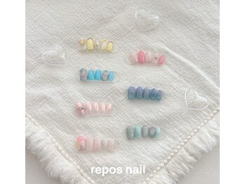 ルポネイル 青葉台(repos nail)の写真/日常のストレスを忘れられるプライベート空間で何度でも通いたくなるお気に入りネイルサロンに♪