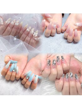 ワイズビューティー 広島立町店(y's beauty)の写真/《特別な日のネイルお任せください♪》圧倒的高技術で大事なイベント前に◎ブライダルやイベントにも◎