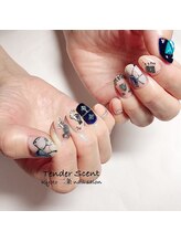 テンダーセント(Tender Scent)/天然石ネイル