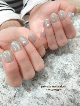 プライベート ネイルサロン マーマ(murmur)/ミラーネイルデザイン