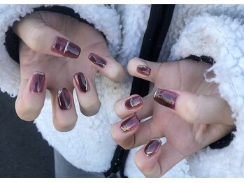 ネイルアイルーム トテ(tote.)/ボルドーニュアンス