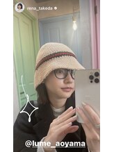 ルーミー 南青山(LUME)/武田玲奈様ご来店