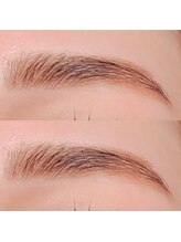 ファブアイラッシュ(f ab .eyelash)/アイブロウ/ふんわりアーチ眉