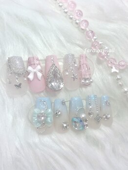 ファラウェイネイル(Faraway nail)/ツイードネイル☆