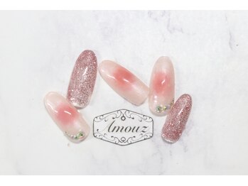 アモウズ(Amouz)/定額【テーマ:チークネイル】1