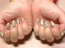 ネイルサロンブリス(nail salon Bliss)/☆繊細なフラワーネイル☆