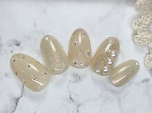 アルセア 上野御徒町店(Alcea)/フラワーネイル　オーロラ　