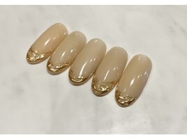 ～繊細ゴールドフレンチ～