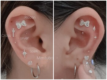 イコール 静岡店(equal)/耳つぼジュエリー 両耳10粒