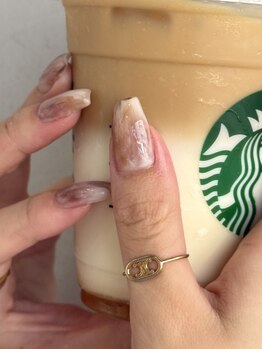 ロミー(Rommy)/カフェラテネイル