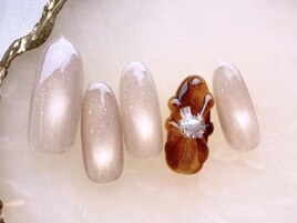 ぷっくりネイル¥6980