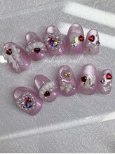 ピンクシュガーネイル(pink sugar nail)/オーダーネイルチップ受付中