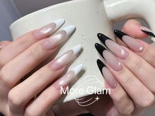 モアグラム 大宮東口店(More Glam)/チップ長さだしデザイン