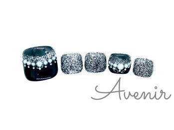 アヴィニール 表参道(Avenir)/モードブラックフットネイル