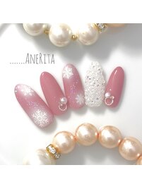 雪の結晶☆ピクシーネイル