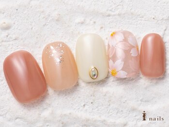 アイネイルズ 横浜WEST店(I-nails)/オフィスシンプル8480円