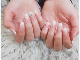 ベースカラー有りグラデ♪