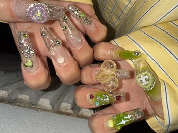 ディエム(diem.)/パーツキラキラネイル