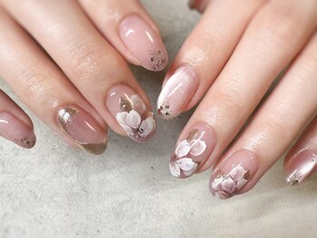 シーン(SHEEN)/フラワーネイル