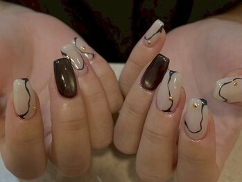 クルネ(QULNE)/個性派 ニュアンスネイル