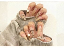 【ネイル】レオパード