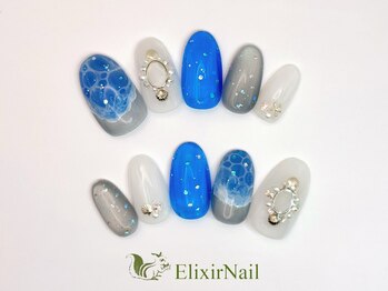 エリクサーネイル 池袋(Elixir Nail)/定額b カジュアル/クーポン使用