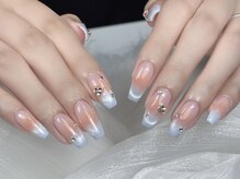 サリーネイルラボ(Sully Nail Lab)/マグネットグラデーションネイル