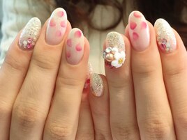 ラブリーフラワーネイル★
