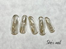 シーズネイル(She's nail)/新規お客様 オフ込み 6500円