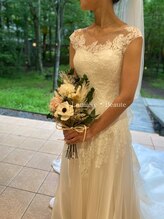 リュミエールボーテ/軽井沢にて、美しい花嫁さま