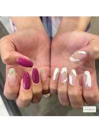 個性ニュアンスネイル