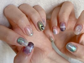 ちぐはぐネイル